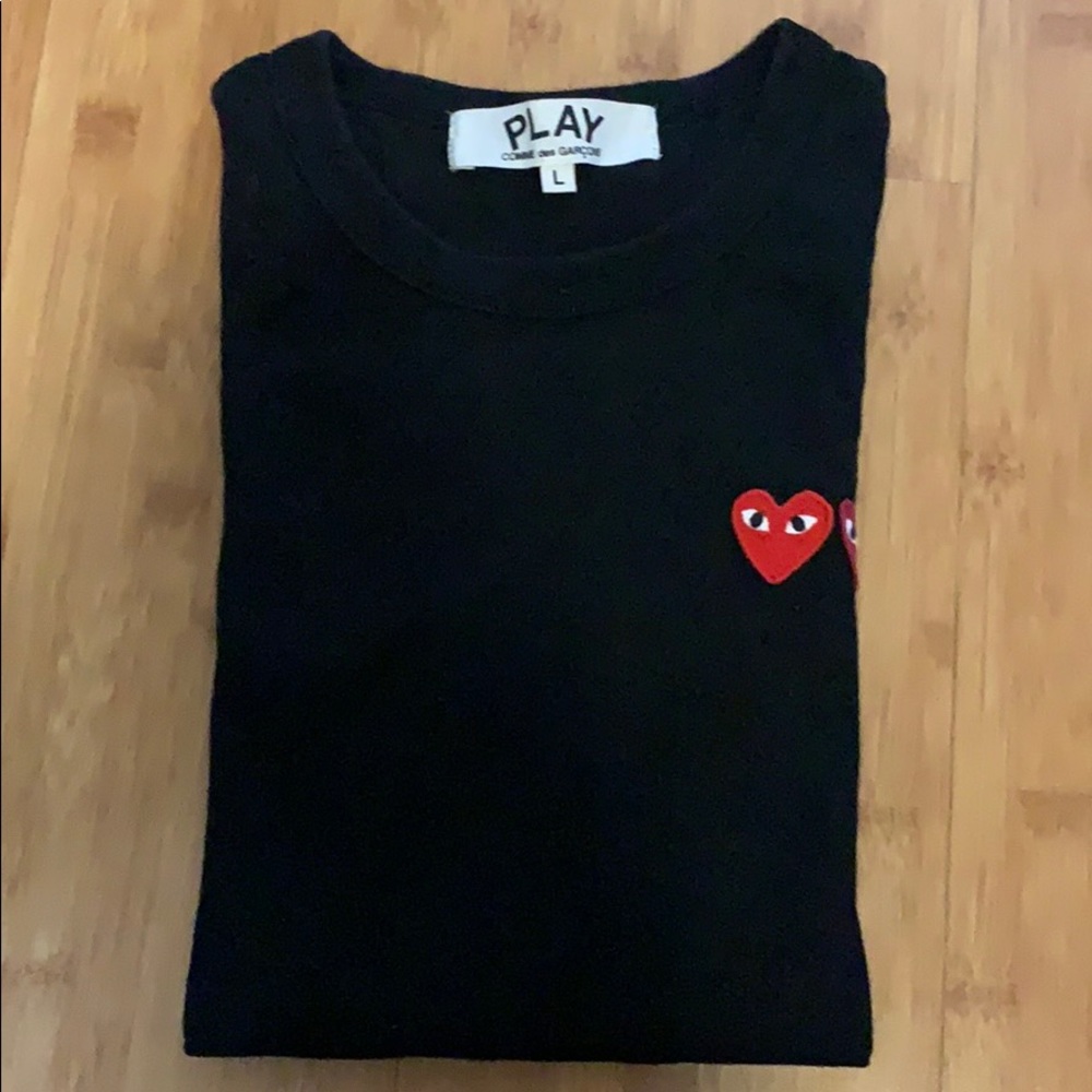 Comme de garçons play T-shirt size L